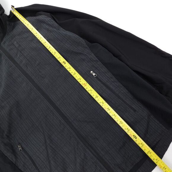 LULULEMON Pack-It Jacket Mesh Ko Texture Deep Coal Black Gray Hoodie Athleisure - Picture 3 of 9